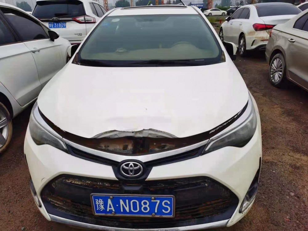 18年豐田雷凌泡水車