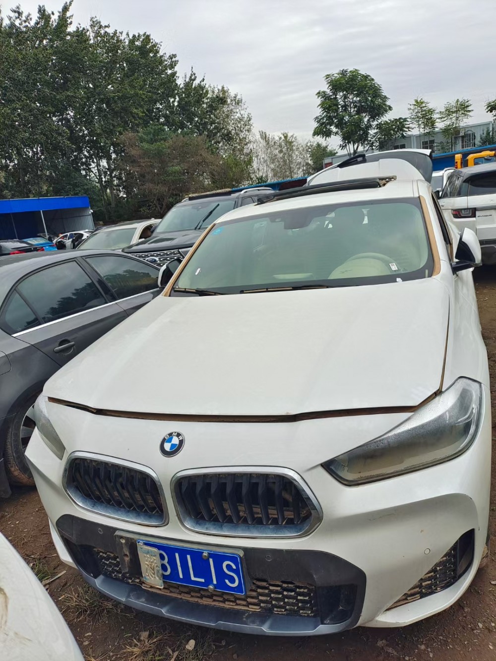 20年寶馬X2泡水車