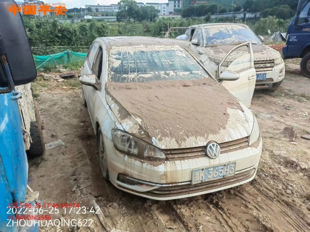 18年大眾高爾夫泡水車