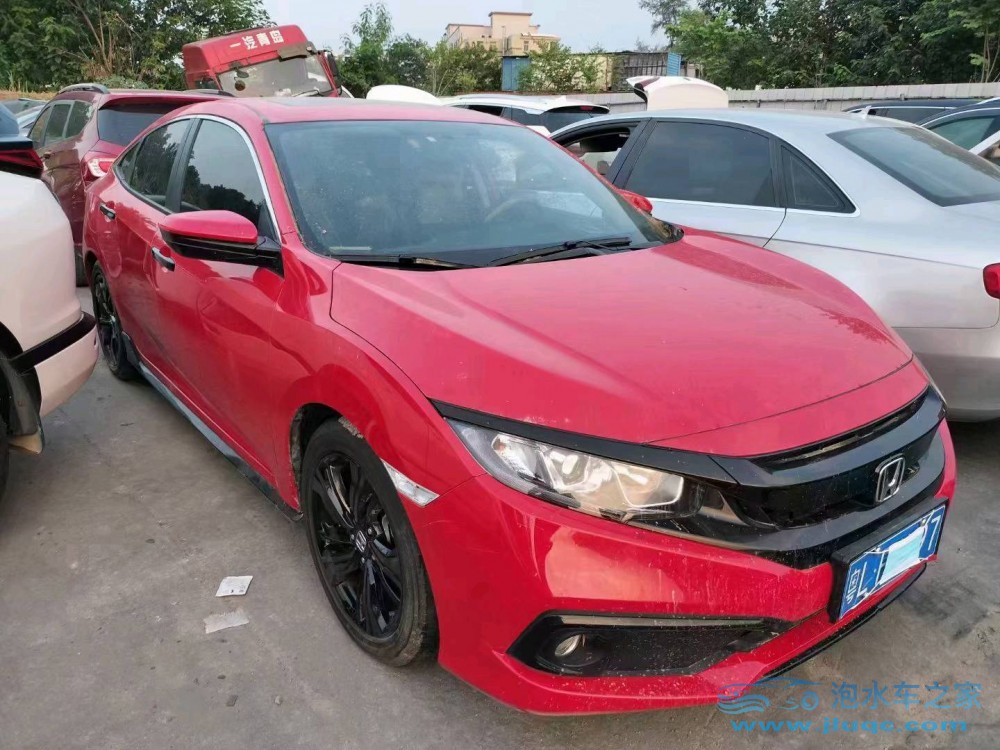 21年本田思域泡水車