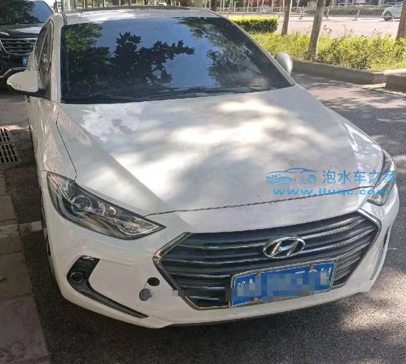 17年現(xiàn)代領(lǐng)動泡水車