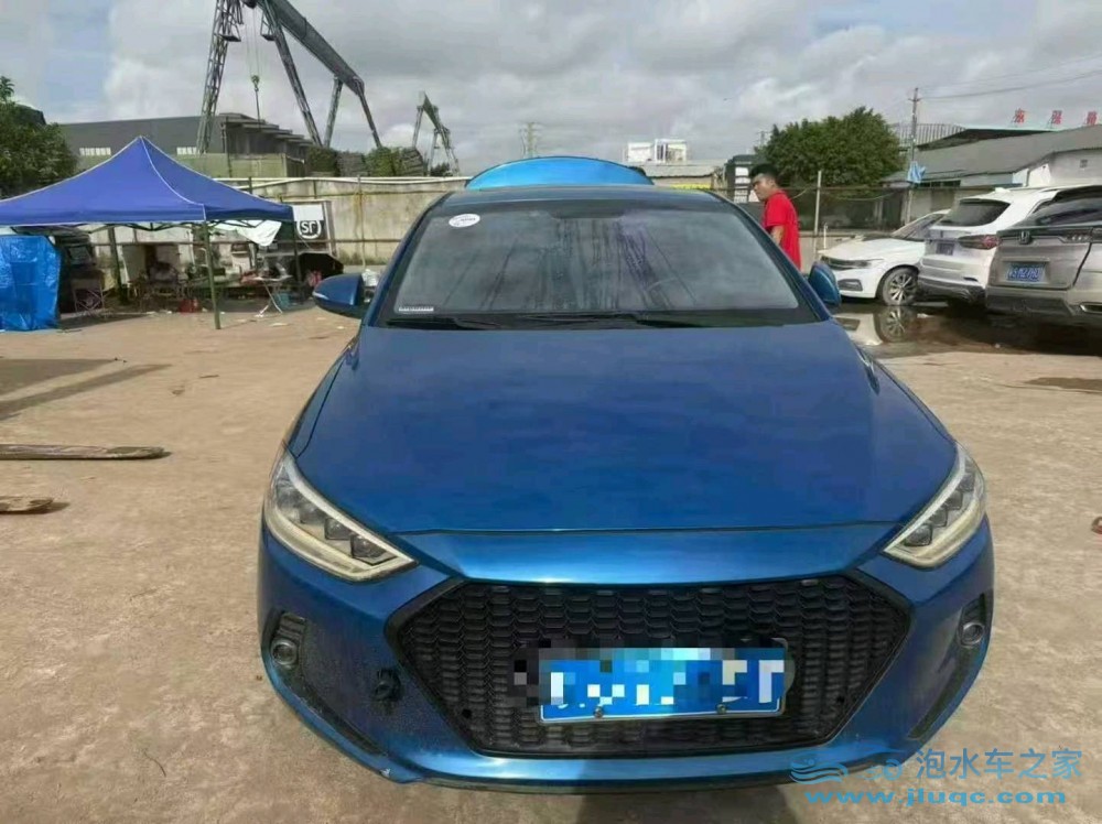 18年現代領動泡水車