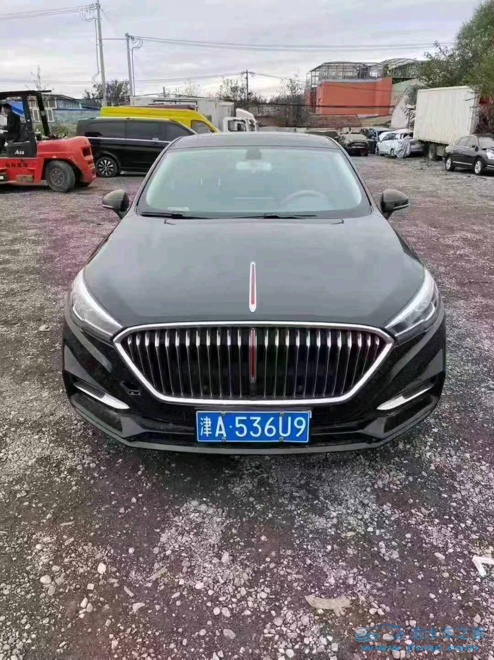 23年紅旗H5泡水車