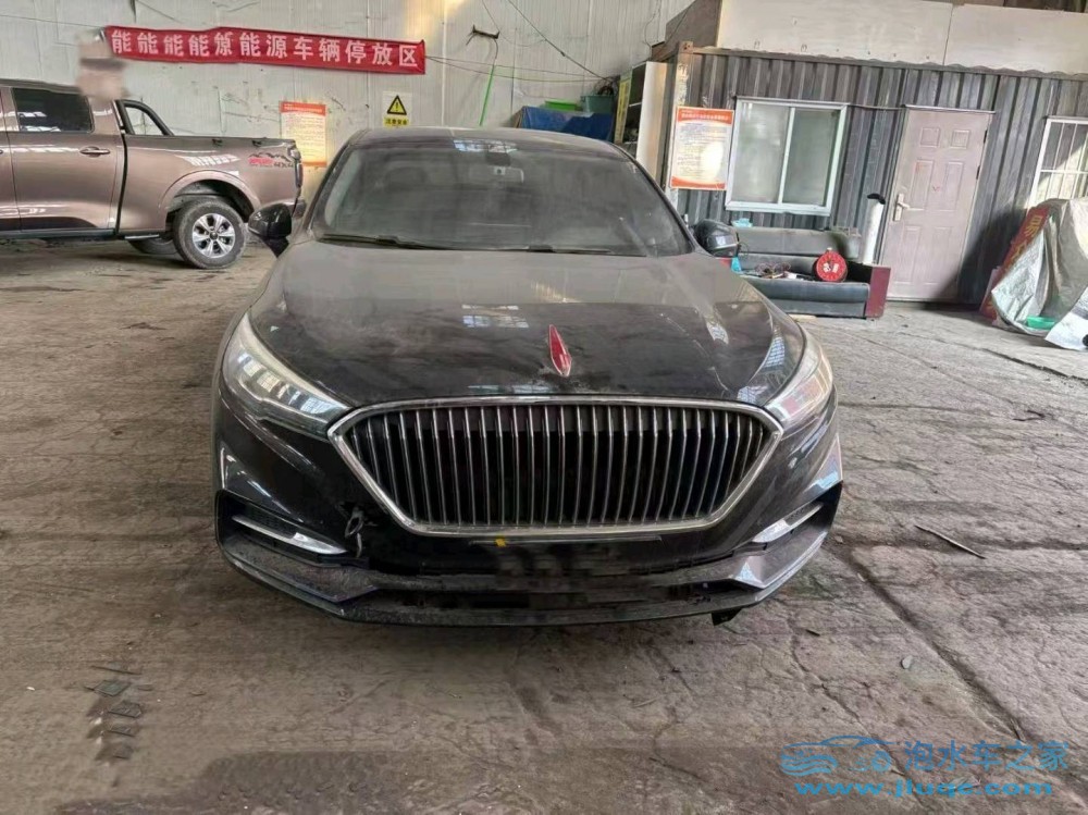 20年紅旗H5泡水車